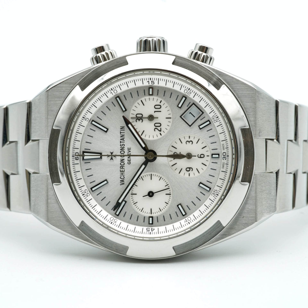 Vacheron Constantin Overseas Silver Dial on Steel 5500V/110A-B075 Card 2018