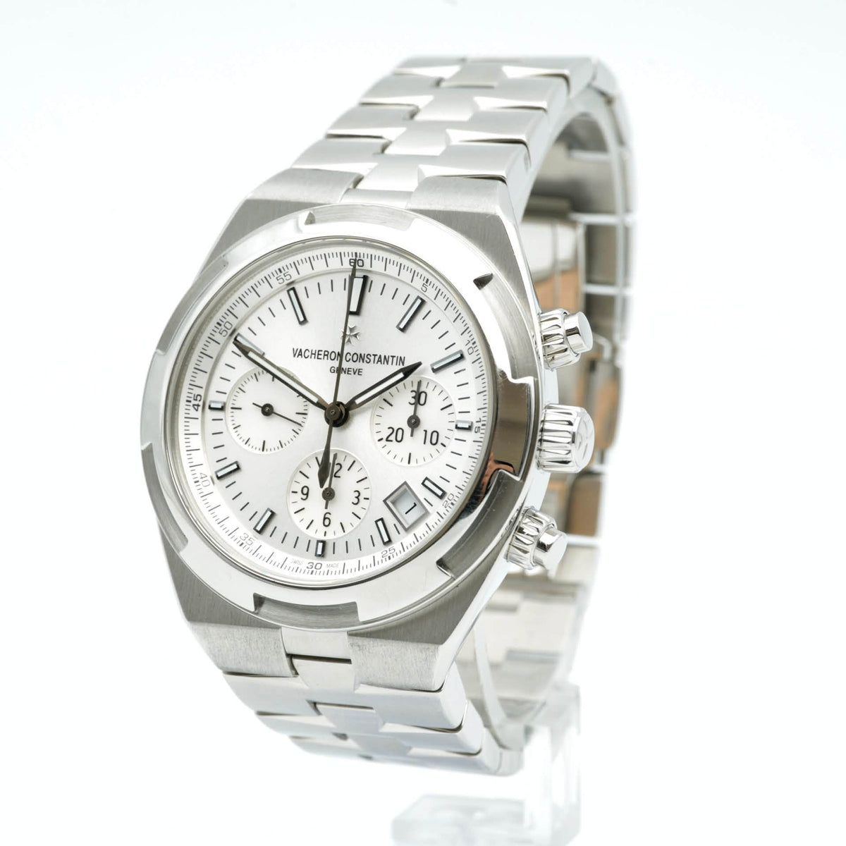 Vacheron Constantin Overseas Silver Dial on Steel 5500V/110A-B075 Card 2018