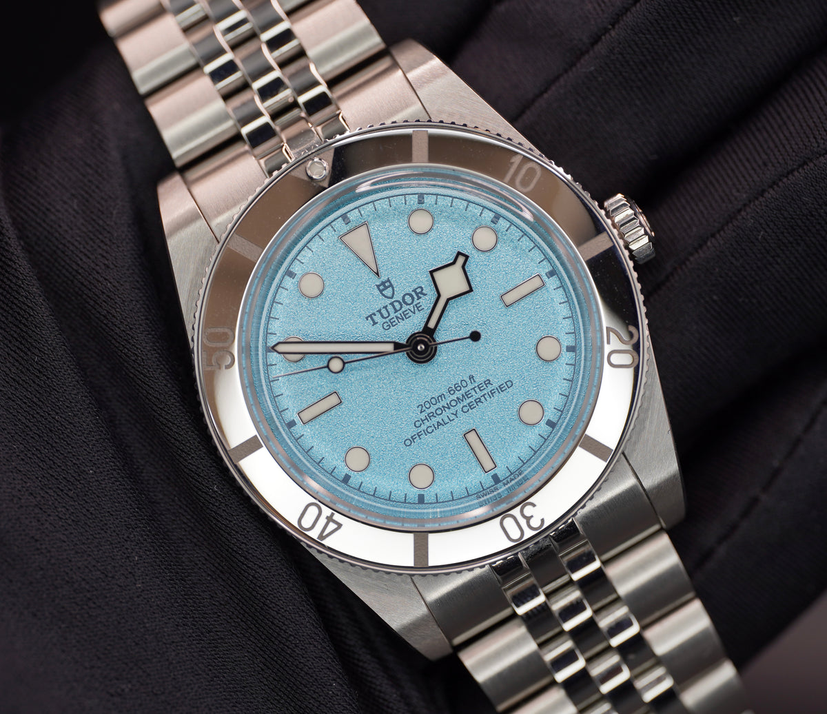 Tudor Black Bay 54 Lagoon Blue 79000-0001 Stainless Steel Blue Dial