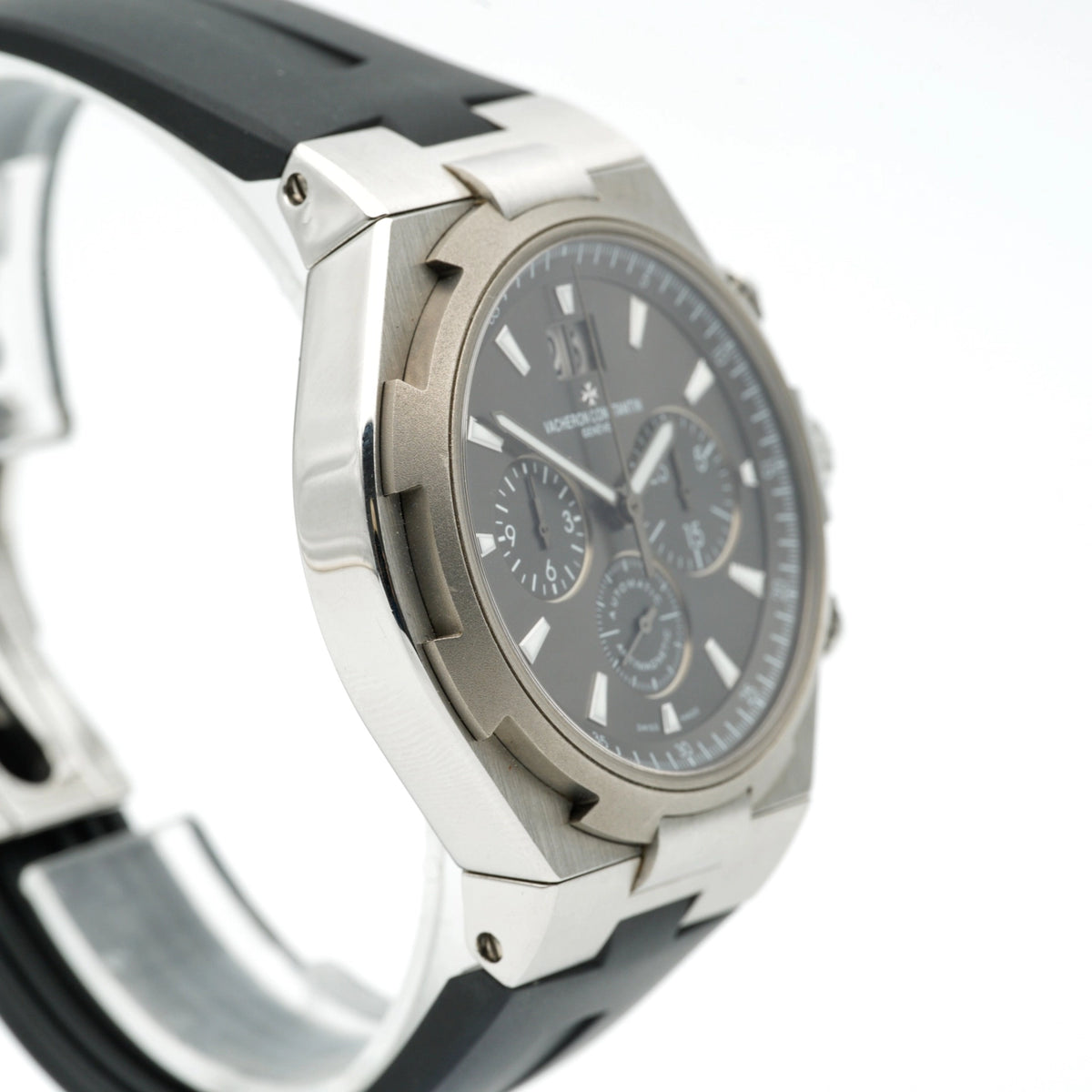 Vacheron constantin Chronograph Grey chrono Dial on Dark grey alligator mississipiensis 49150/000W-9501 Complete 2014
