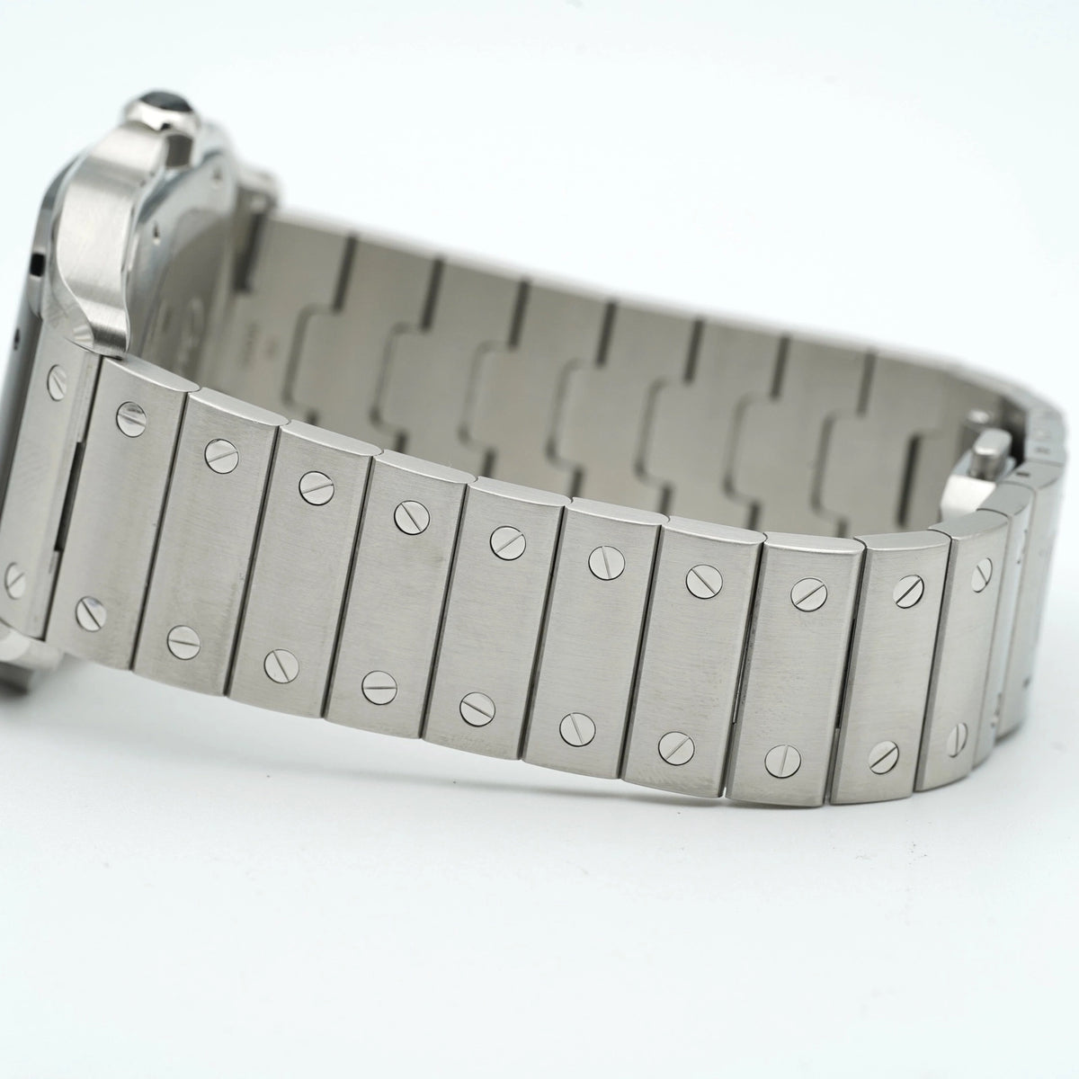 Cartier Santos de Cartier Large Gray Dial on Bracelet WSSA0037 Complete 2022