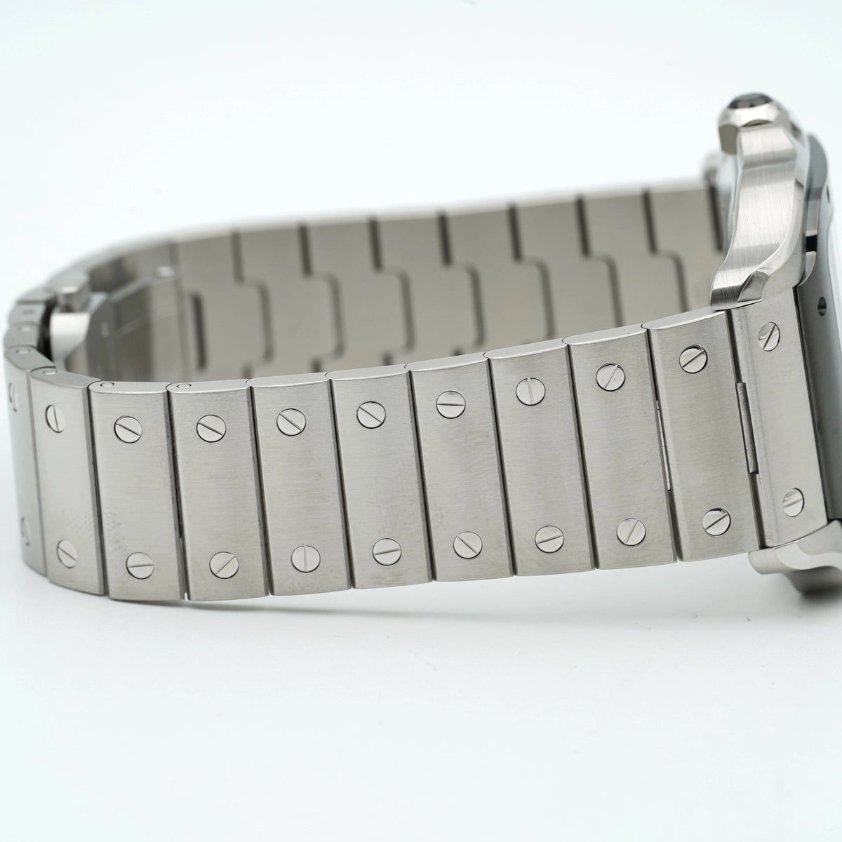 Cartier Santos de Cartier Large Gray Dial on Bracelet WSSA0037 Complete 2022