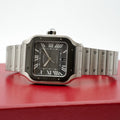 Cartier Santos de Cartier Large Gray Dial on Bracelet WSSA0037 Complete 2022